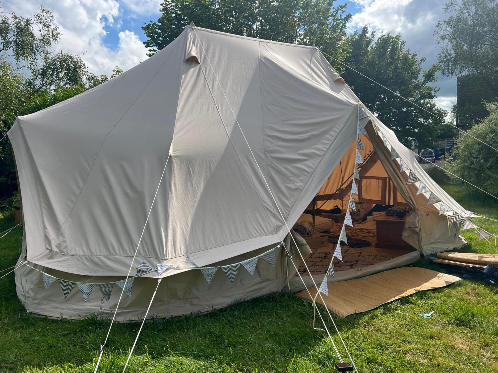Bluebell Tent At Ballyward Croft Ardkeen Luaran gambar