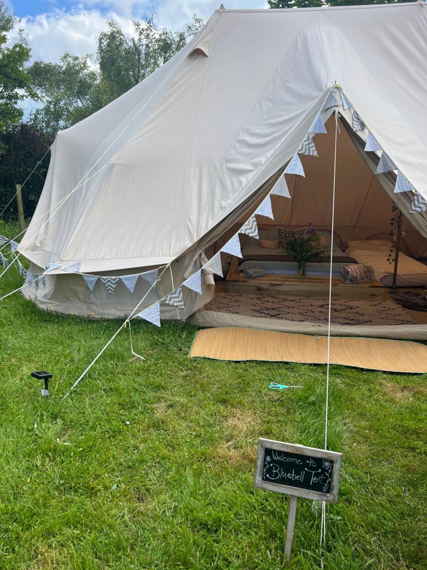 Bluebell Tent At Ballyward Croft Ardkeen Luaran gambar